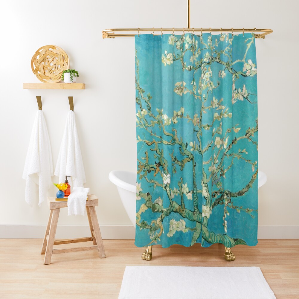 Almond Blossoms by Vincent Van Gogh  Shower Curtain