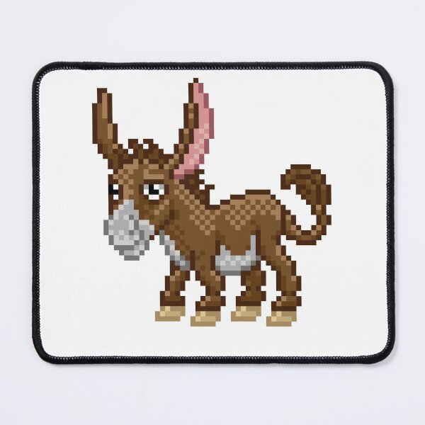 Item preview, Colorful Pixelated Mule Lucky Holographic Mule designed and sold by Red-ElYoubi.