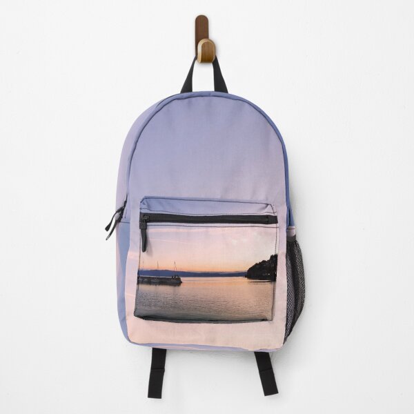 Item preview, Lake sunset landscape designed and sold by Kate-P-.