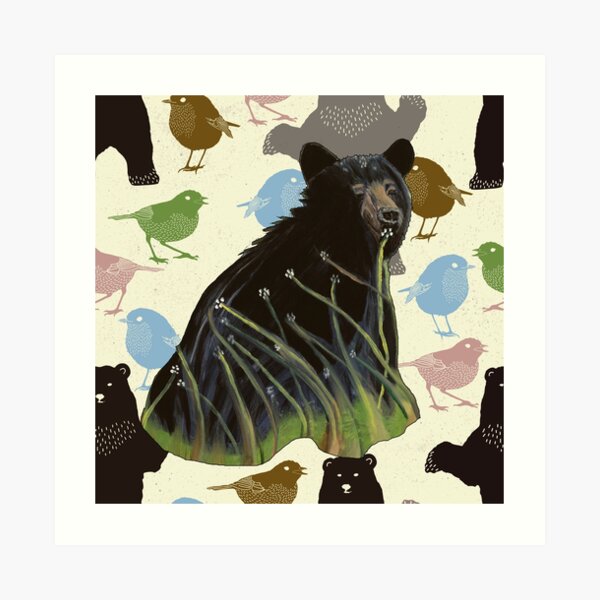 Bear Party Art Print