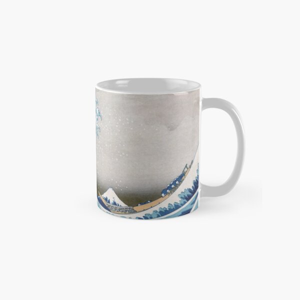Under the Wave off Kanagawa - The Great Wave - Katsushika Hokusai Classic Mug