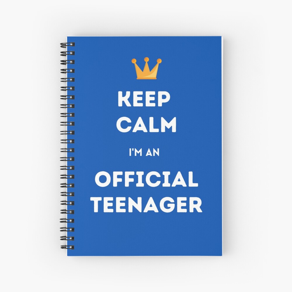 Keep Calm I'm Teenager regali compleanno ragazza 13 anni Maglietta