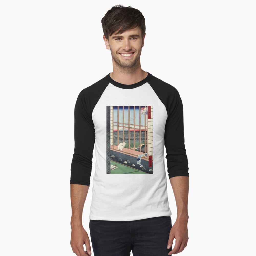Item preview, Baseball ¾ Sleeve T-Shirt designed and sold by fineearth.