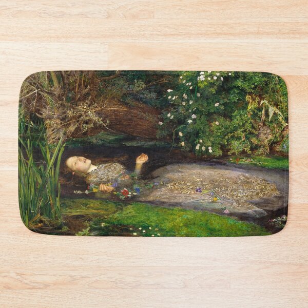Item preview, Ophelia Painting by John Everett Millais  designed and sold by Vintage Wall Art.
