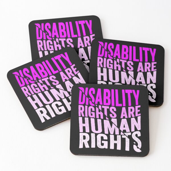Item preview, Disability rights are human rights designed and sold by HorizonDesignz.