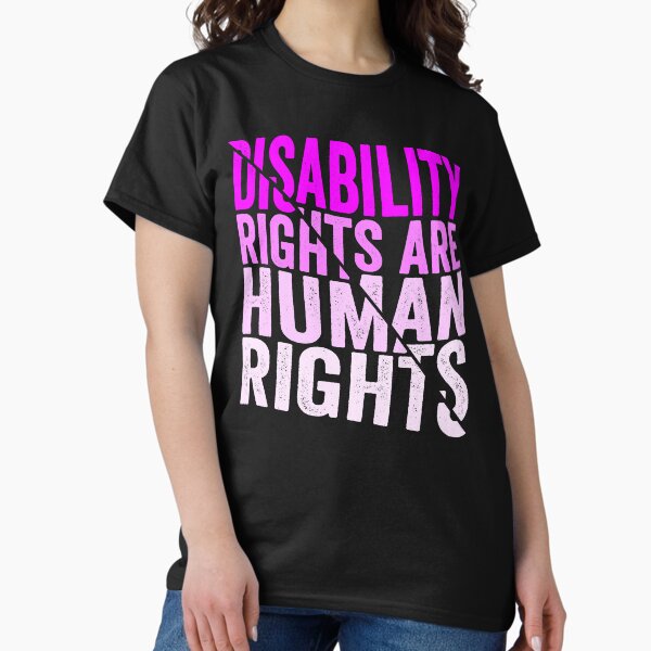 Item preview, Disability rights are human rights designed and sold by HorizonDesignz.