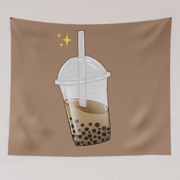 Item preview, glittery bubble tea  designed and sold by RushaHarri.