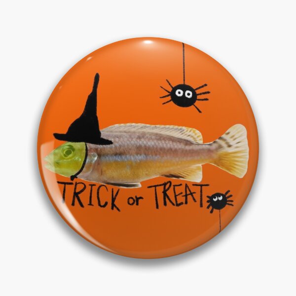 Item preview, halloween fish witch designed and sold by peaceful-space.