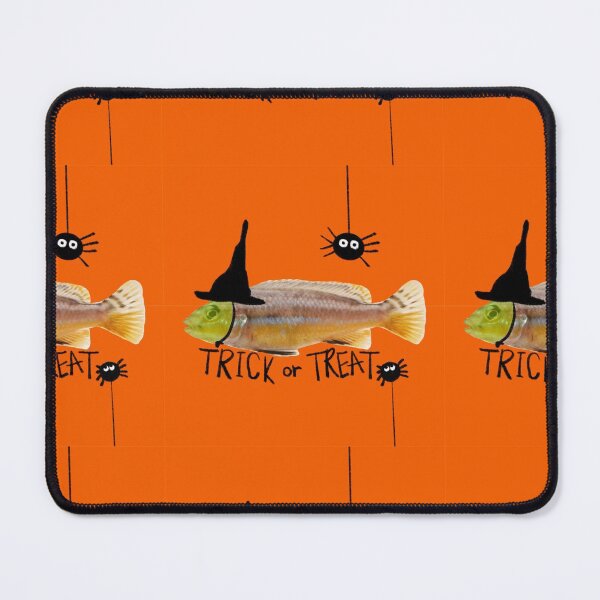 Item preview, halloween fish witch designed and sold by peaceful-space.