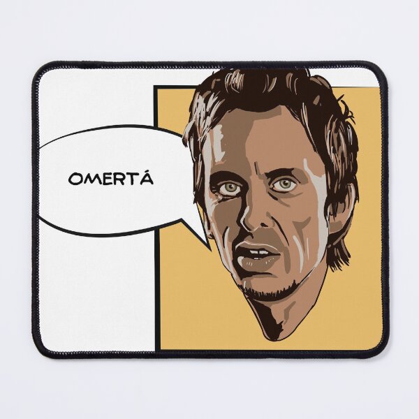 Item preview, Omerta - Super Hans quote designed and sold by Bobby Shaftoe.