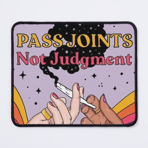 Pass Joints Not Judgements (black) Pins