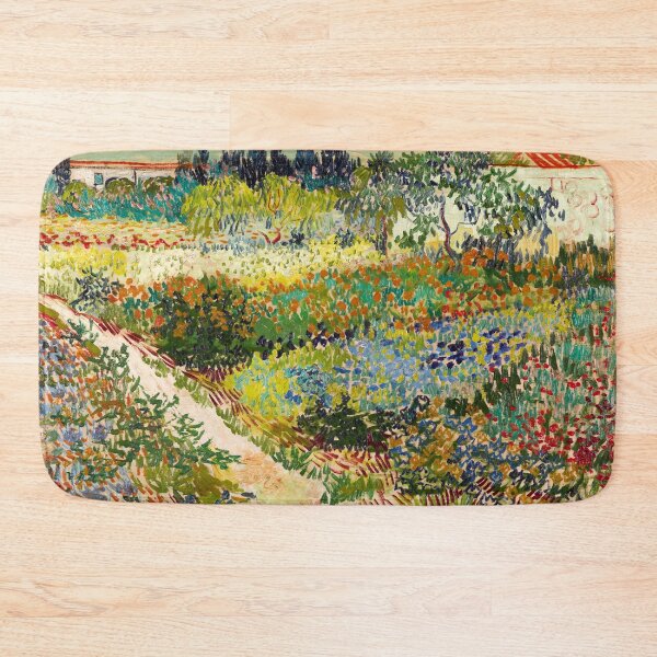 Artikelvorschau, Vincent van Gogh – Garten in Arles, 1888 entworfen und verkauft von Vintage Wall Art.