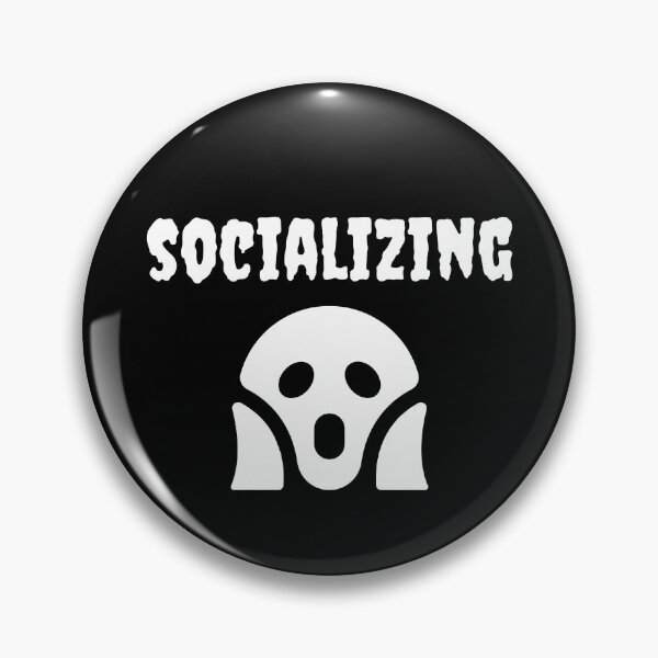 Item preview, Socializing - Antisocial sarcastic humour designed and sold by Witfulwisdom.