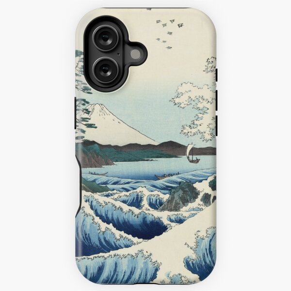 Item preview, Utagawa Hiroshige - Seascape in Satta, 1858 designed and sold by Vintage Wall Art.