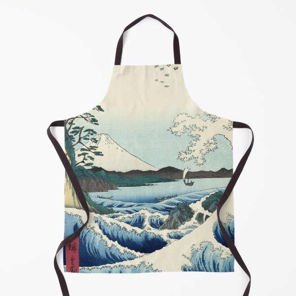 Item preview, Utagawa Hiroshige - Seascape in Satta, 1858 designed and sold by Vintage Wall Art.