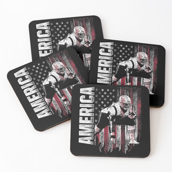 Item preview, Lineman America Flag Offensive Defensive Player designed and sold by lindaxse.