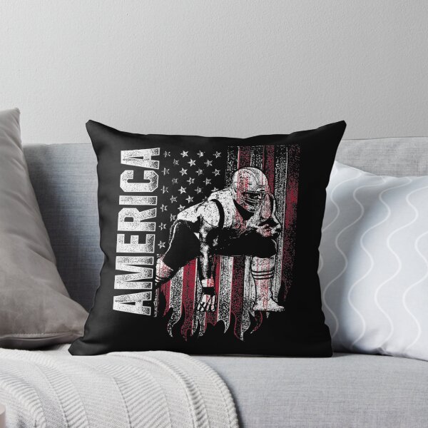 Item preview, Lineman America Flag Offensive Defensive Player designed and sold by lindaxse.