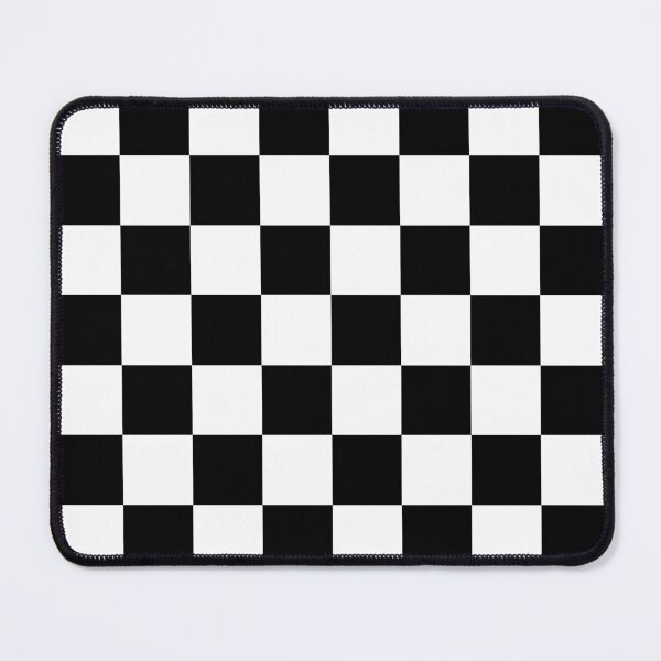 Item preview, Black and White Squares - Checkered Flag designed and sold by Wizzles Emporium.