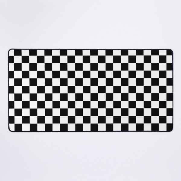 Item preview, Black and White Squares - Checkered Flag designed and sold by Wizzles Emporium.
