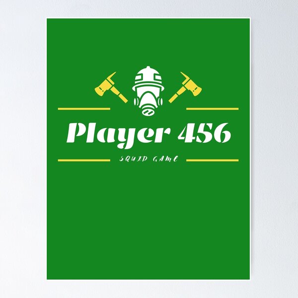 Item preview, Player 456 SQUID GAME designed and sold by ITCA.