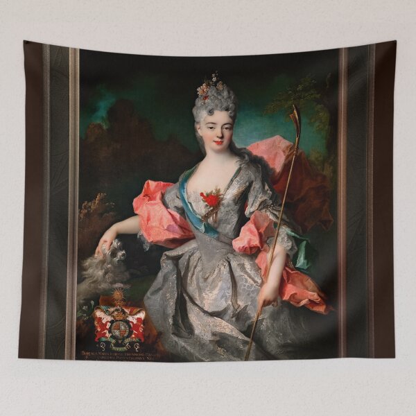 Item preview, Lady María Josefa Drummond by Jean-Baptiste Oudry Classical Art Xzendor7 Old Masters Reproductions designed and sold by Xzendor7 Digital Art Creations.