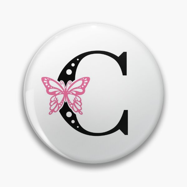 Item preview, Butterfly monogram, Alphabet C designed and sold by GolddustSVG.