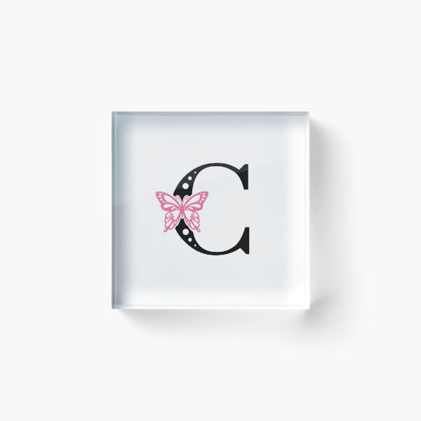 Item preview, Butterfly monogram, Alphabet C designed and sold by GolddustSVG.