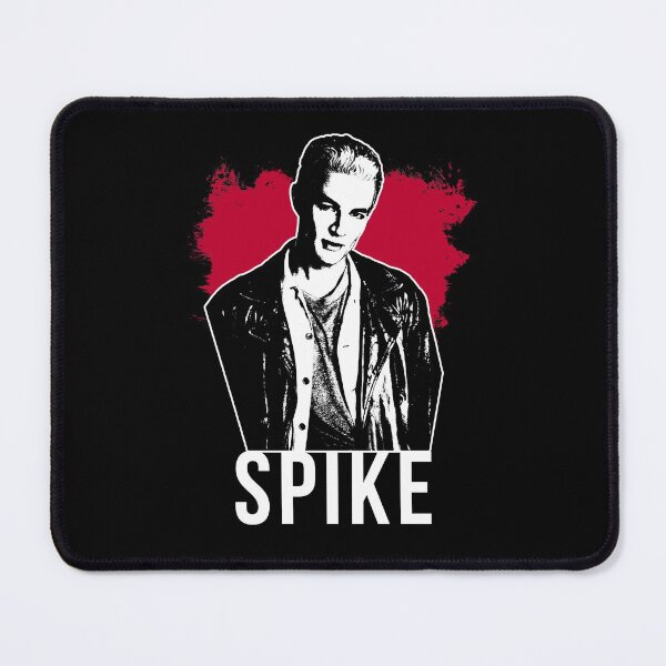Item preview, Spike the Vampire - Red with White Text (BtVS) designed and sold by Vixetches.