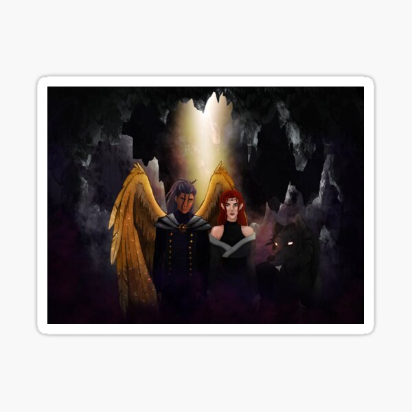The Demon Cave Sticker