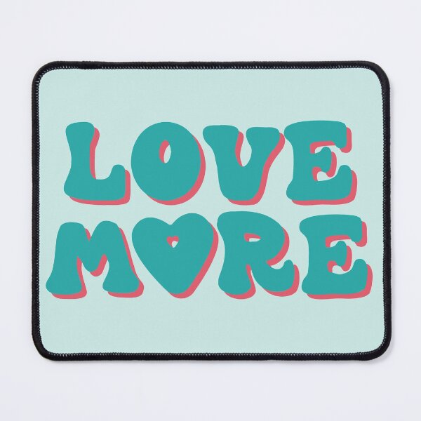 Item preview, Love more - Green and Pink designed and sold by LaftaDesign.