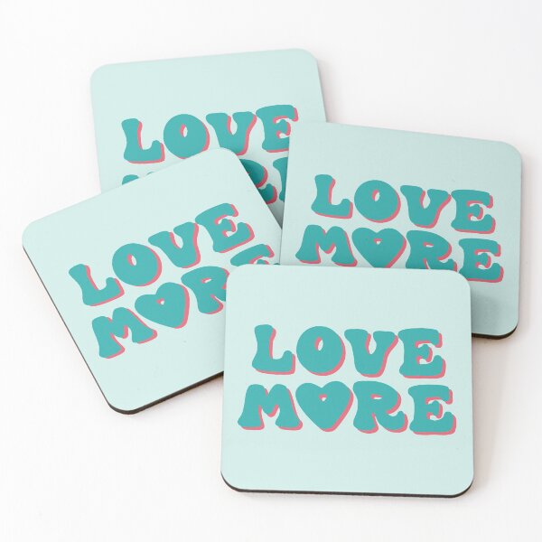 Item preview, Love more - Green and Pink designed and sold by LaftaDesign.