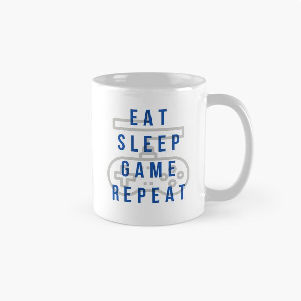 Item preview, Eat Sleep Game Repeat designed and sold by sugarrosekitch.