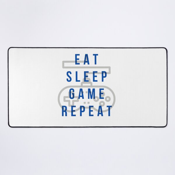 Item preview, Eat Sleep Game Repeat designed and sold by sugarrosekitch.