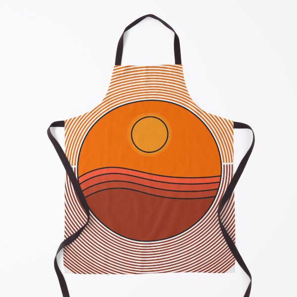Item preview, Orange Sunset Behind The Mountains designed and sold by TH3--DESIGNER.