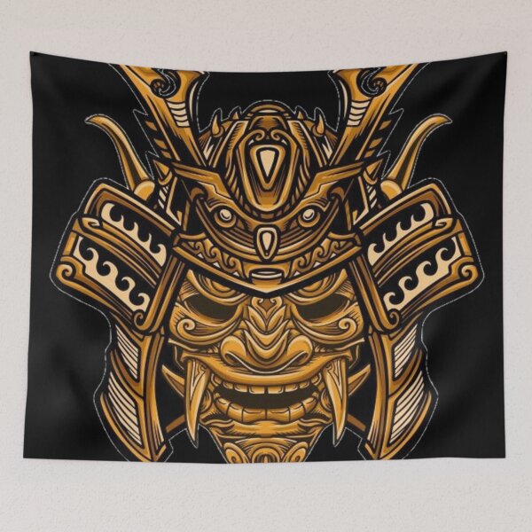 Item preview, Oni Mask Japanese Culture Art M ByTe designed and sold by Bubu World.