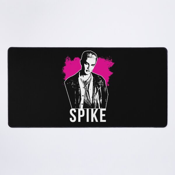 Item preview, Spike the Vampire - Hot Pink with White Text (BtVS) designed and sold by Vixetches.