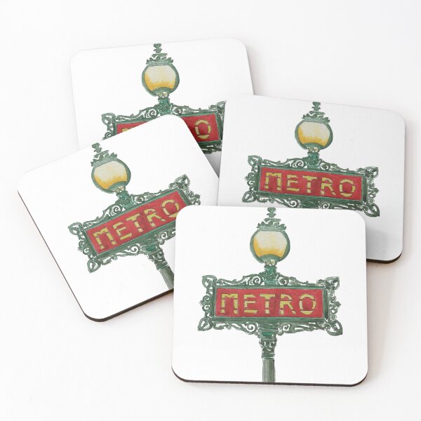 Item preview, Metro sign in Paris france designed and sold by Andhopedesigns.
