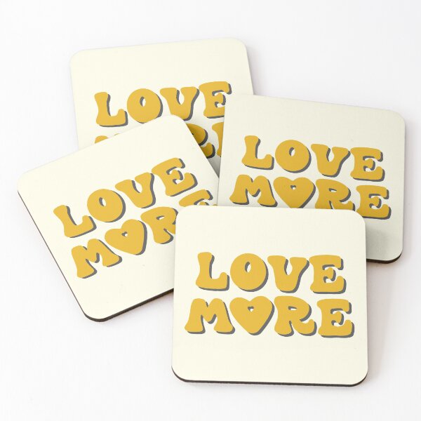 Item preview, Love more - Yellow designed and sold by LaftaDesign.