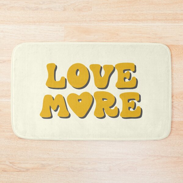 Item preview, Love more - Yellow designed and sold by LaftaDesign.
