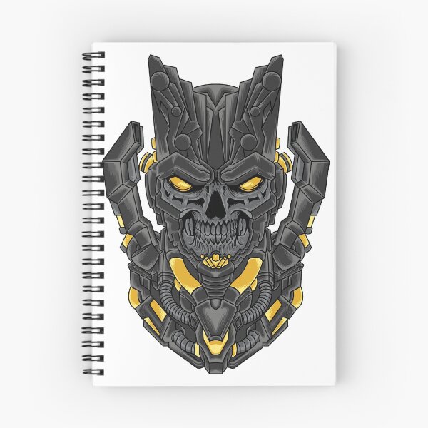 Item preview, mecha skull designed and sold by Chillo tees.