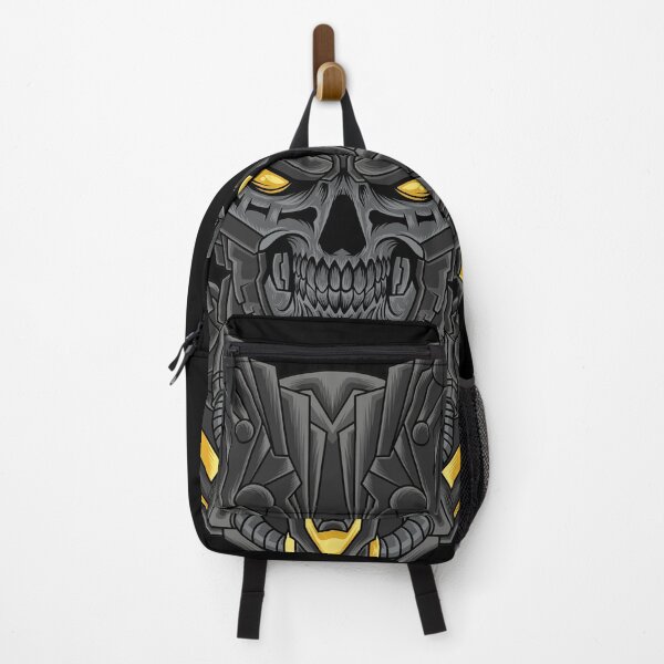 Item preview, mecha skull designed and sold by Localhosttees.