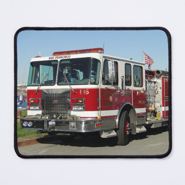 Item preview, SFFD Engine 16 designed and sold by Barrie Woodward.