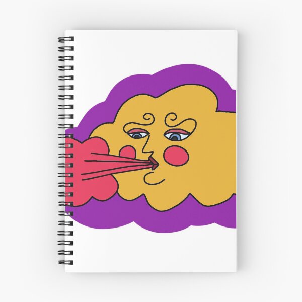 Item preview, Yellow cloud with wind designed and sold by OneginaEvgenia.