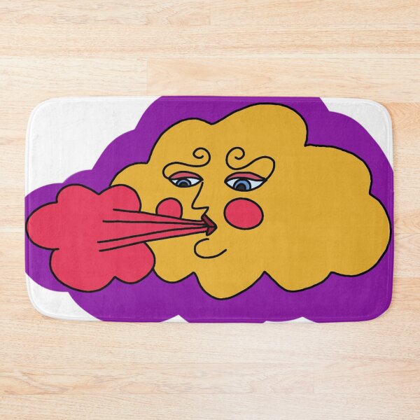 Item preview, Yellow cloud with wind designed and sold by OneginaEvgenia.