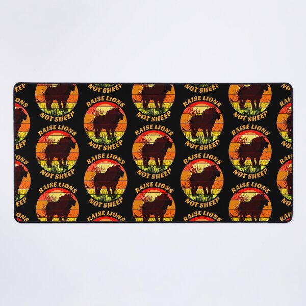 Item preview, Raise Lions Not Sheep, African Sunset designed and sold by SUNarea.