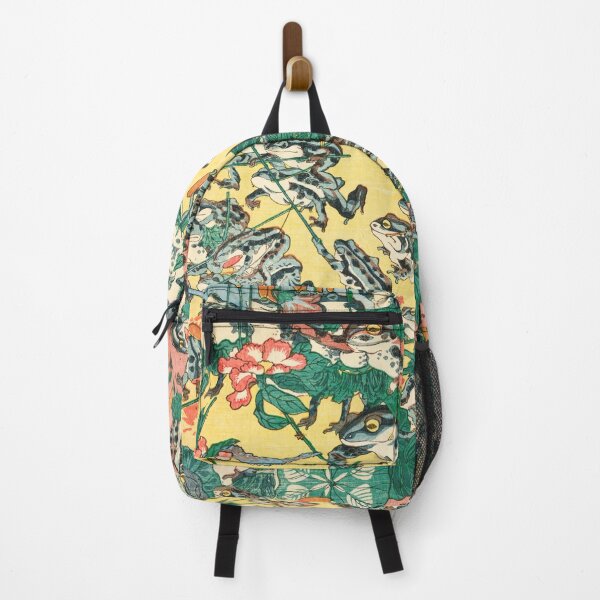 Item preview, Fashionable Battle of Frogs by Kawanabe Kyosai, 1864 designed and sold by Vintage Wall Art.
