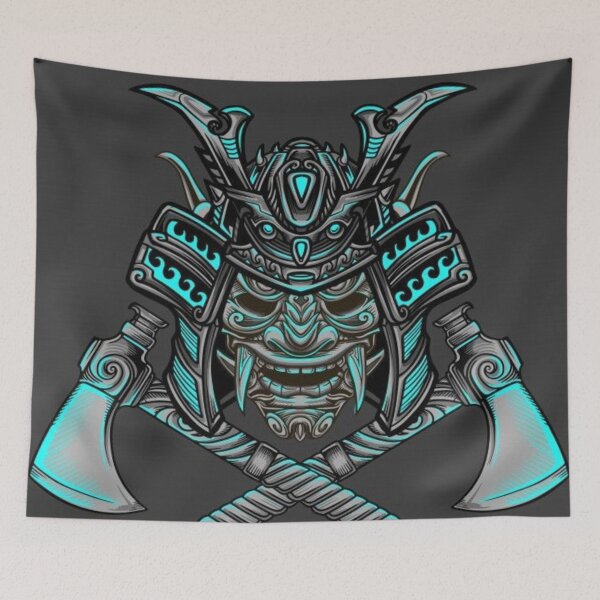 Item preview, Oni Mask Japanese Culture Art M ByTe designed and sold by Bubu World.