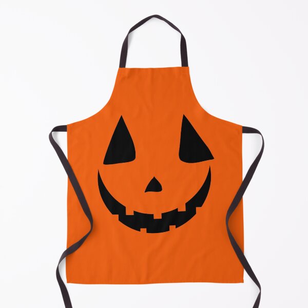 Item preview, Smiling, Happy Halloween Pumpkin Face. Black Eyes, Nose, Mouth. Orange Face. Easy Costume designed and sold by JellyBeenzz.