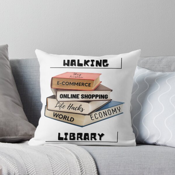 Aperçu de l'œuvre Bibliothèque ambulante, Restez intrépide Hacks de vie, Commerce électronique, Économie mondiale, Achats en ligne Amour pour les livres et la connaissance créée et vendue par AccessMyself.