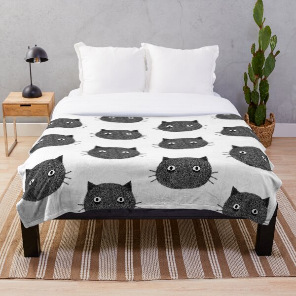Item preview, Black cat designed and sold by Kaoryn Chan.